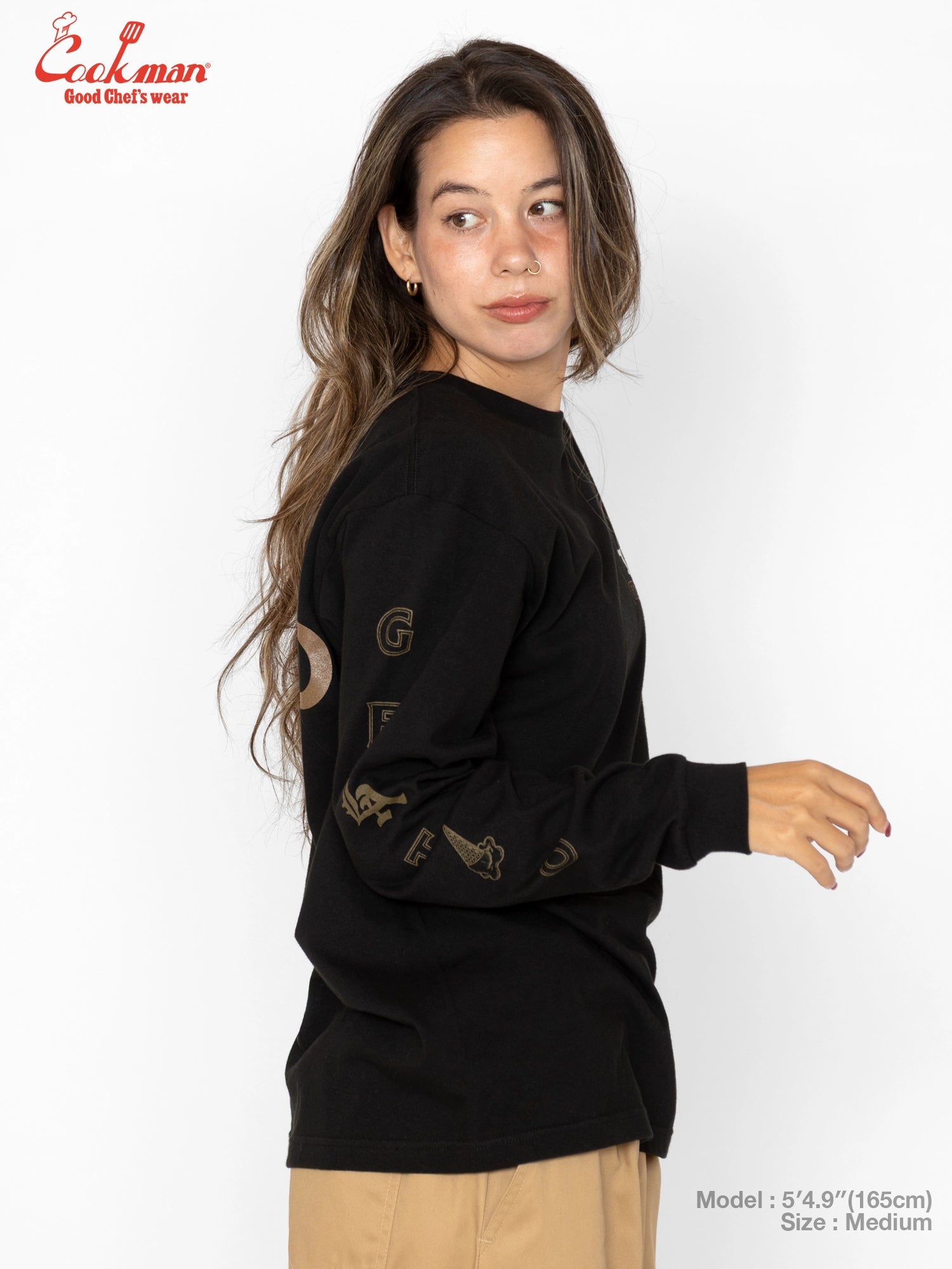 Long Sleeve Tees - Gelato : Black