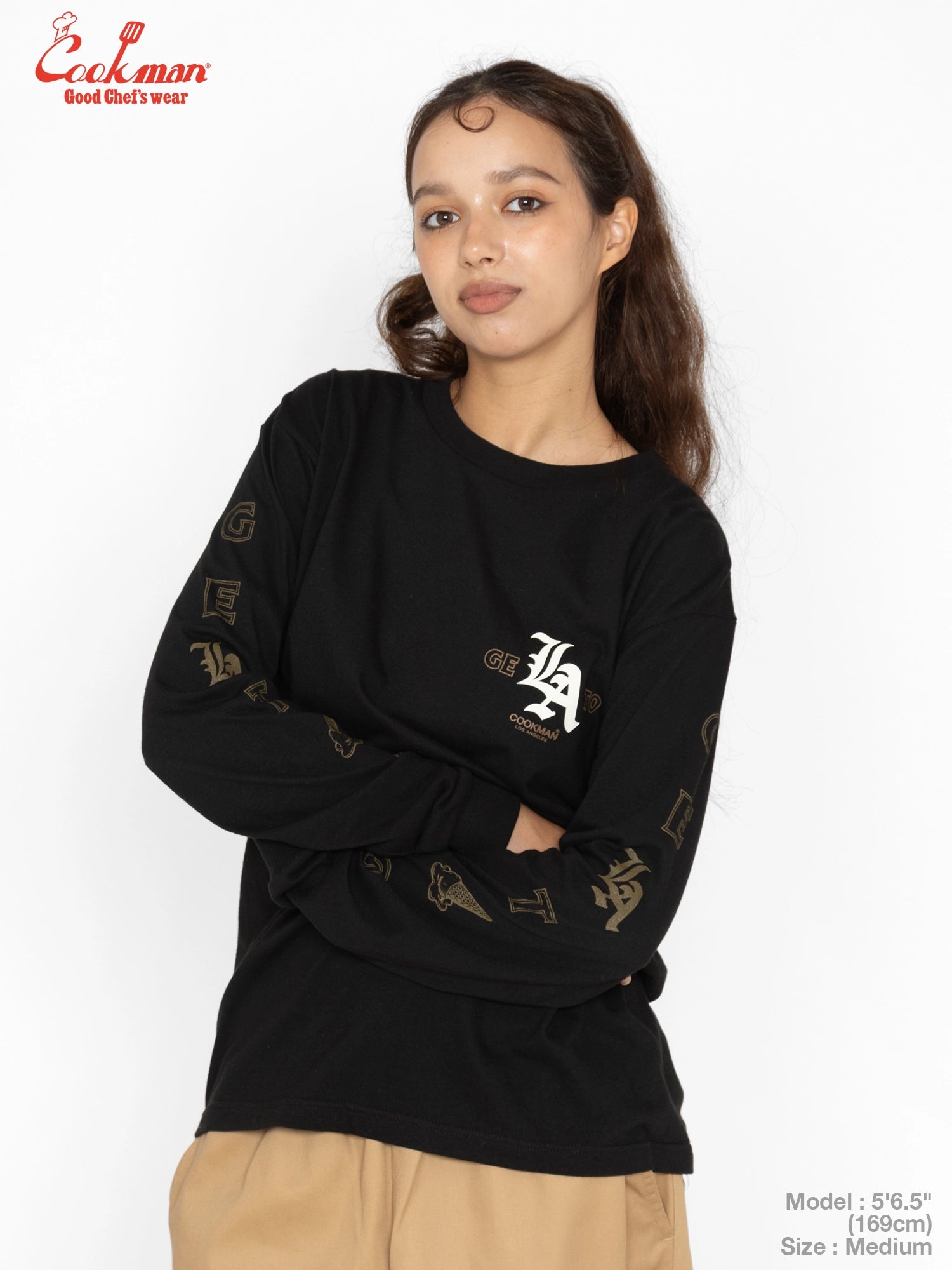 Long Sleeve Tees - Gelato : Black