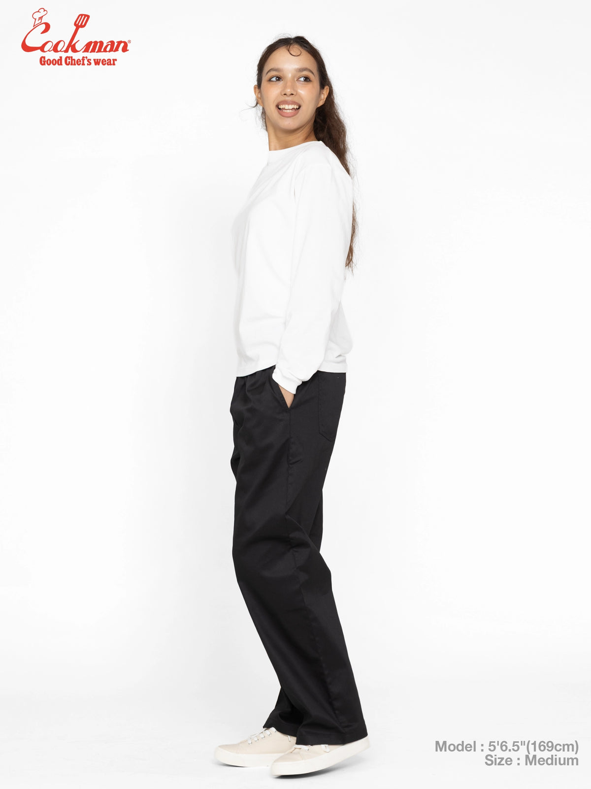Chef Pants High-Wide - Black