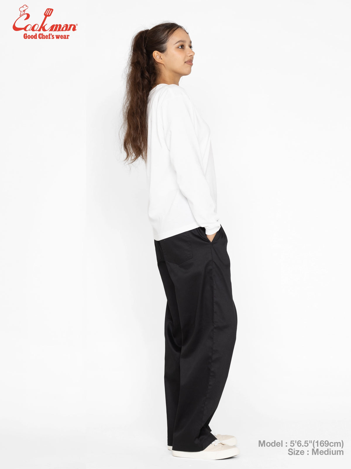 Chef Pants High-Wide - Black