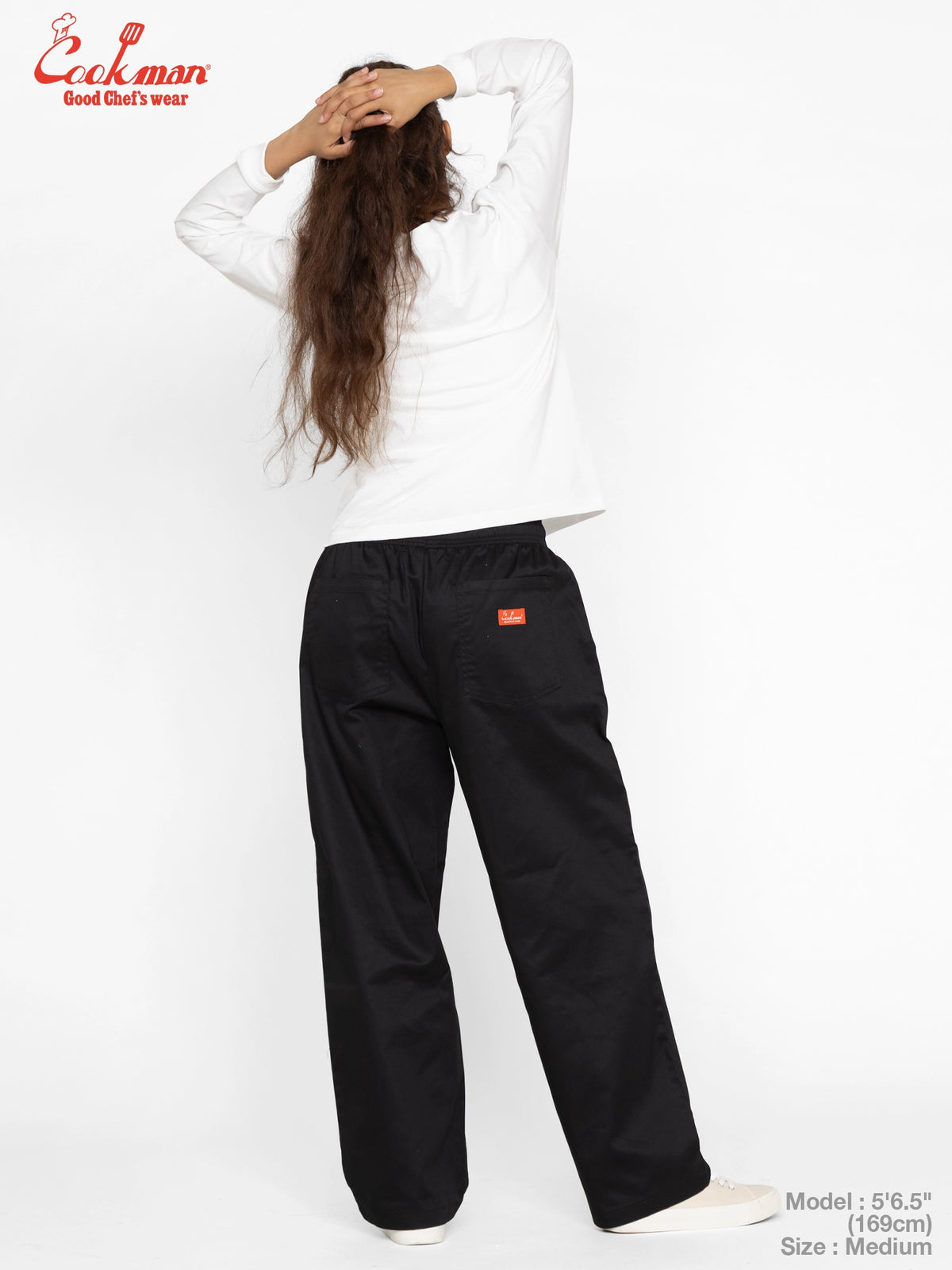 Chef Pants High-Wide - Black