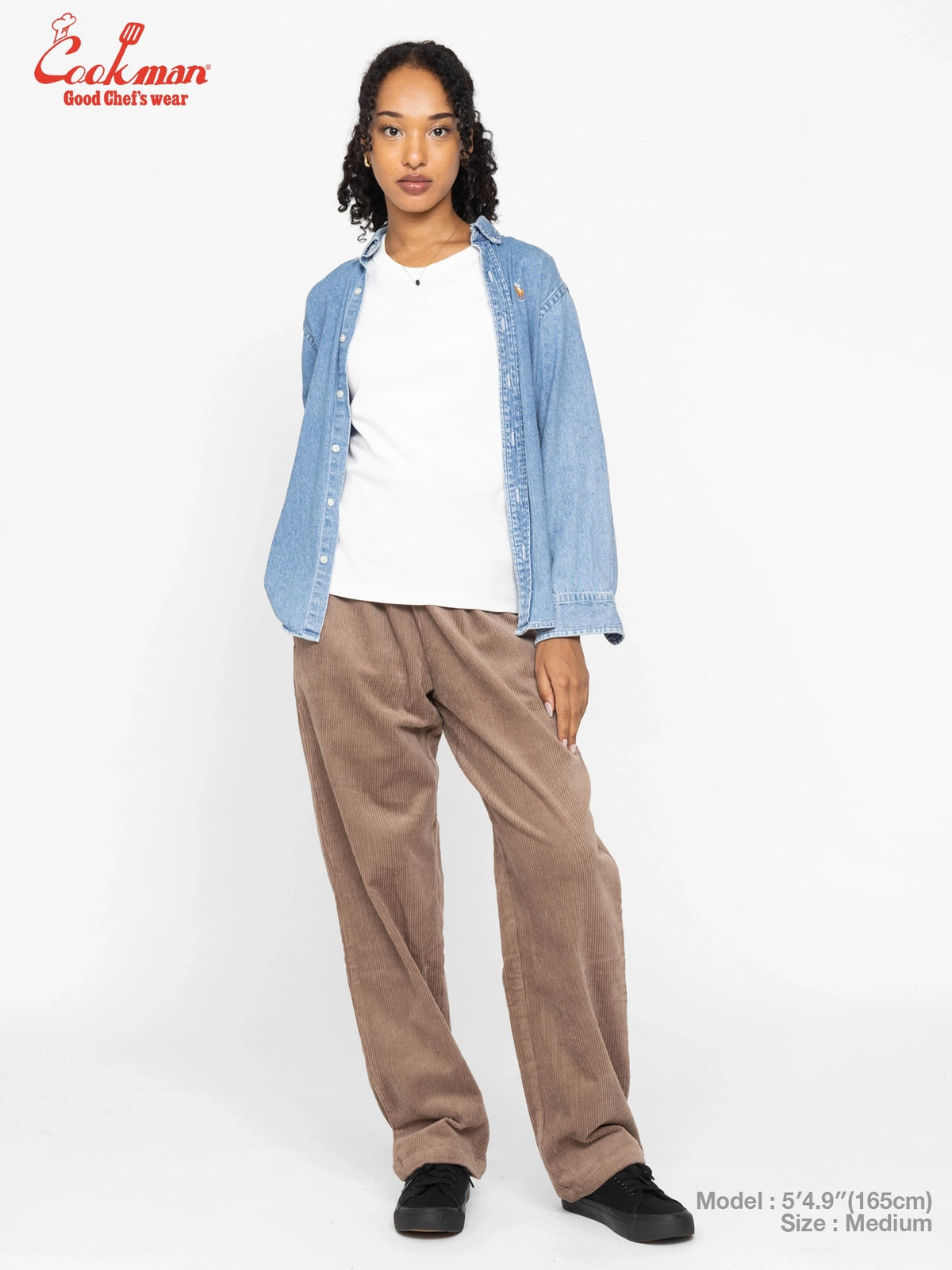 Chef Pants Semiwide - Corduroy : Cocoa