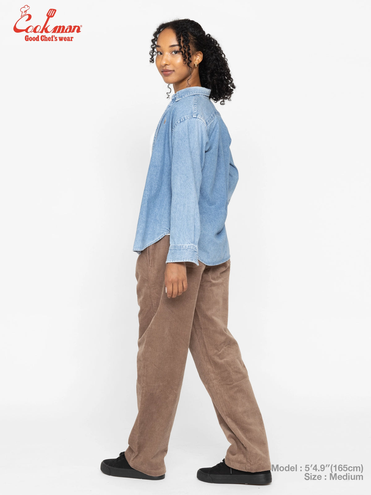 Chef Pants Semiwide - Corduroy : Cocoa