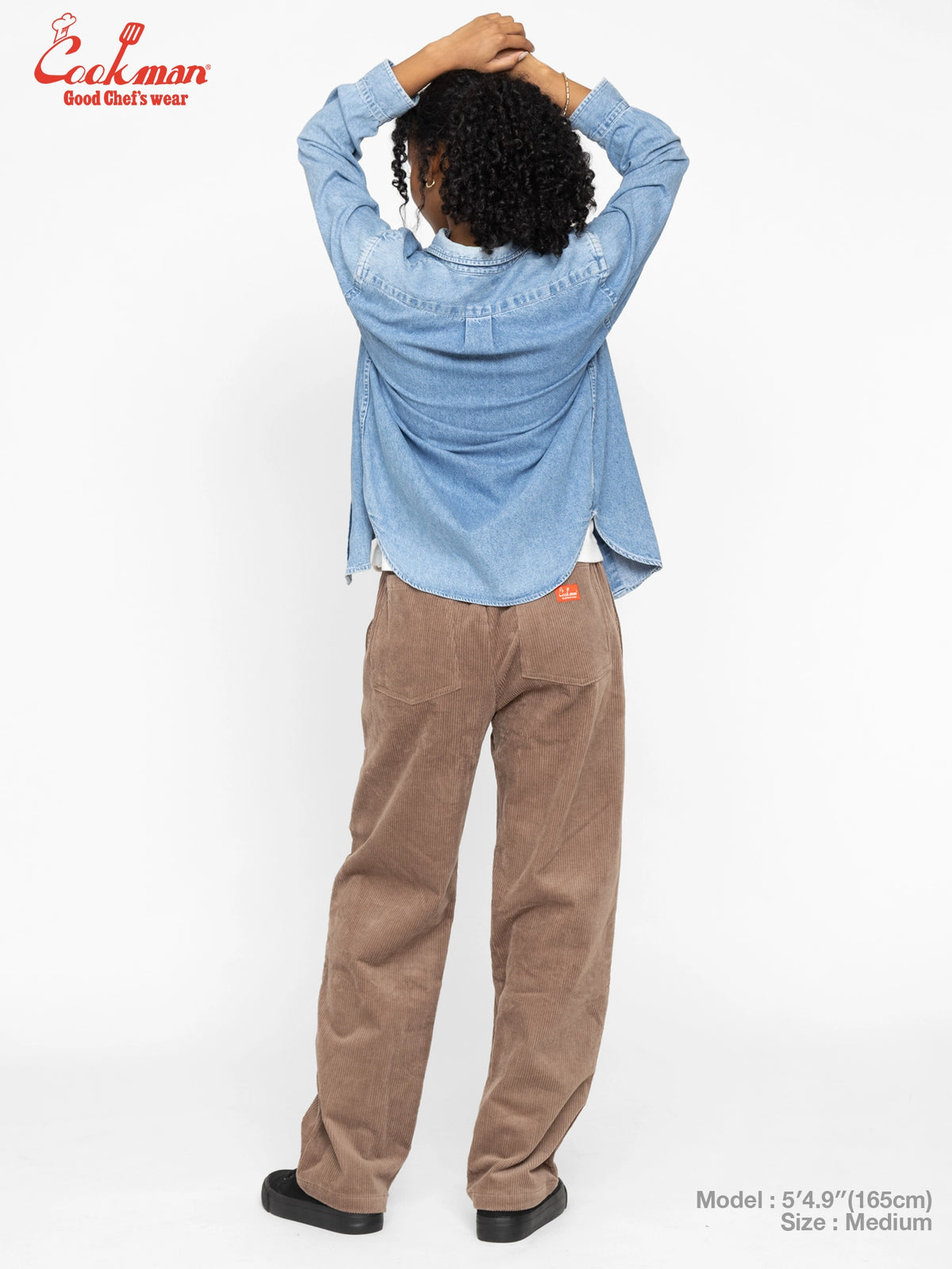 Chef Pants Semiwide - Corduroy : Cocoa