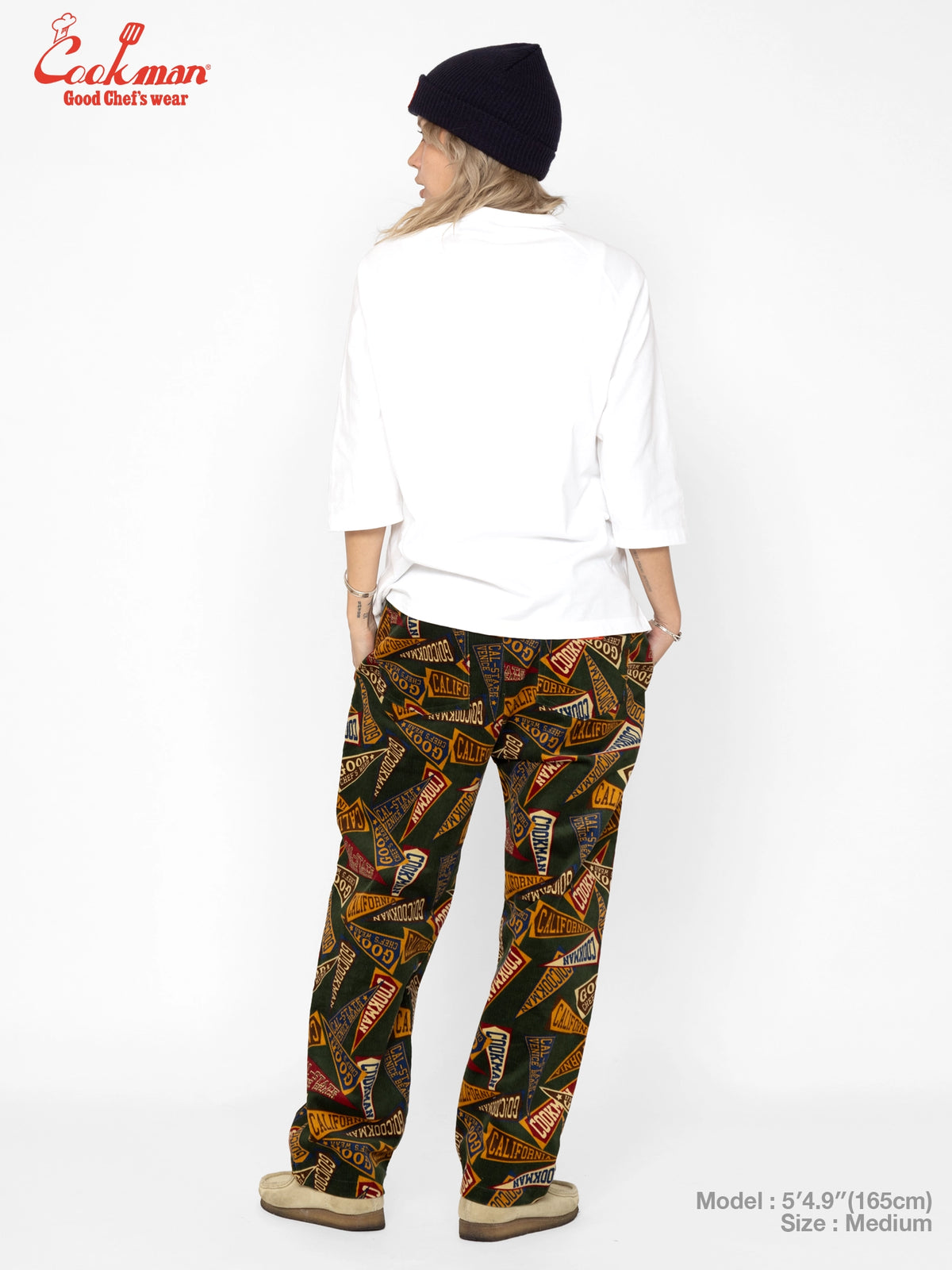 Chef Pants Semiwide - Corduroy : Pennant Green