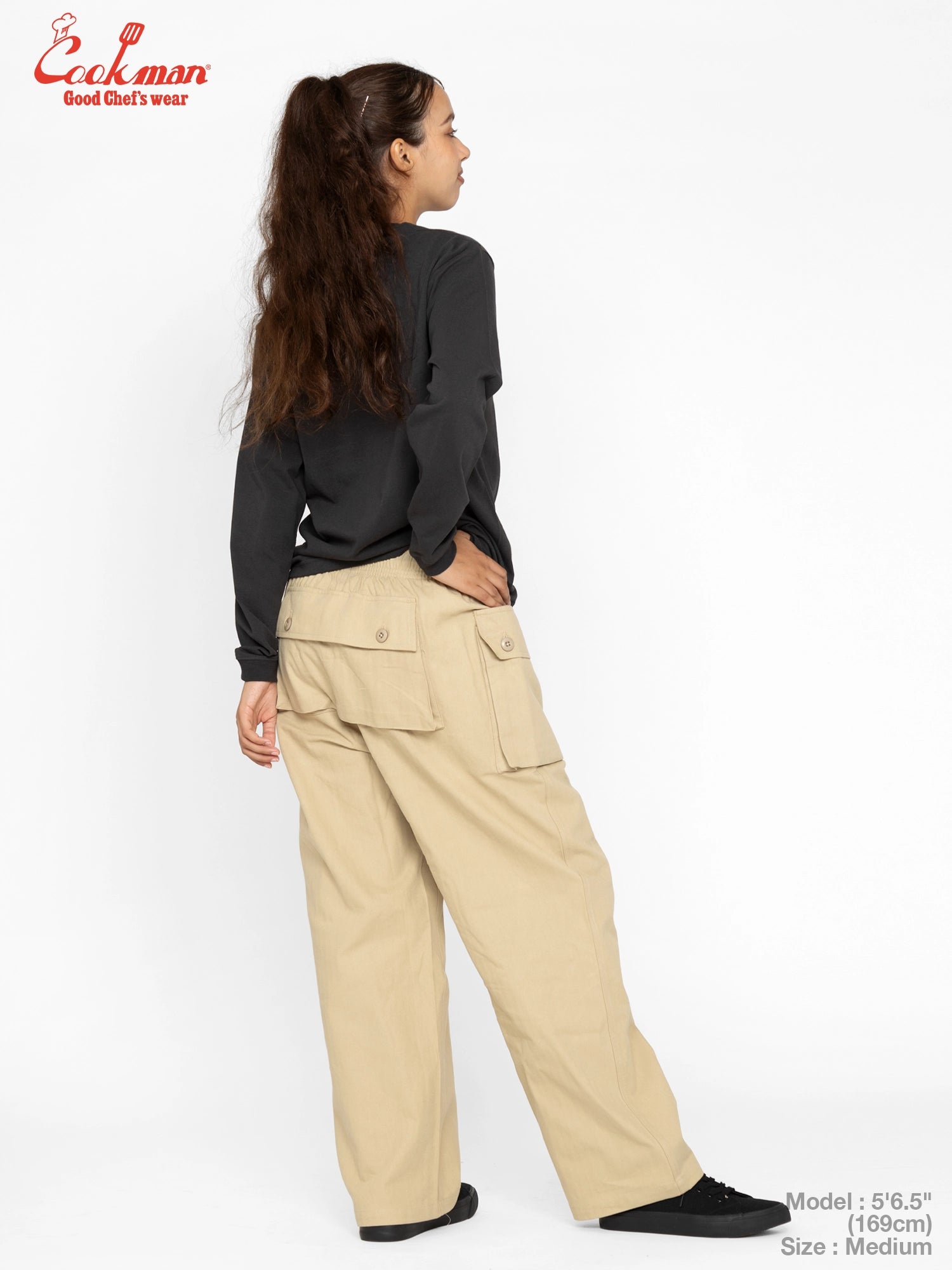 Monkey Pants - Herringbone : Beige