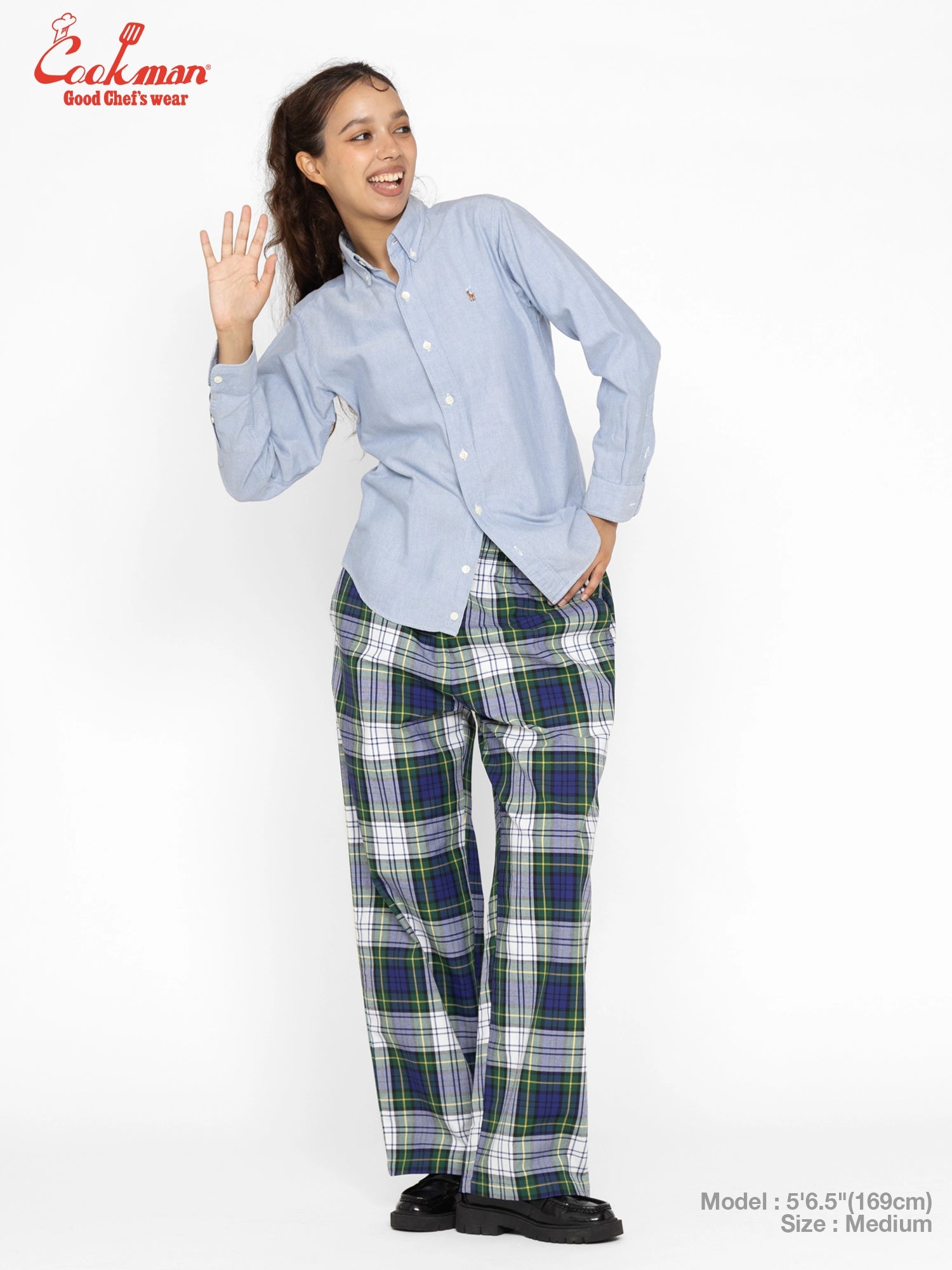 Chef Pants High-Wide - Dress Gordon Check