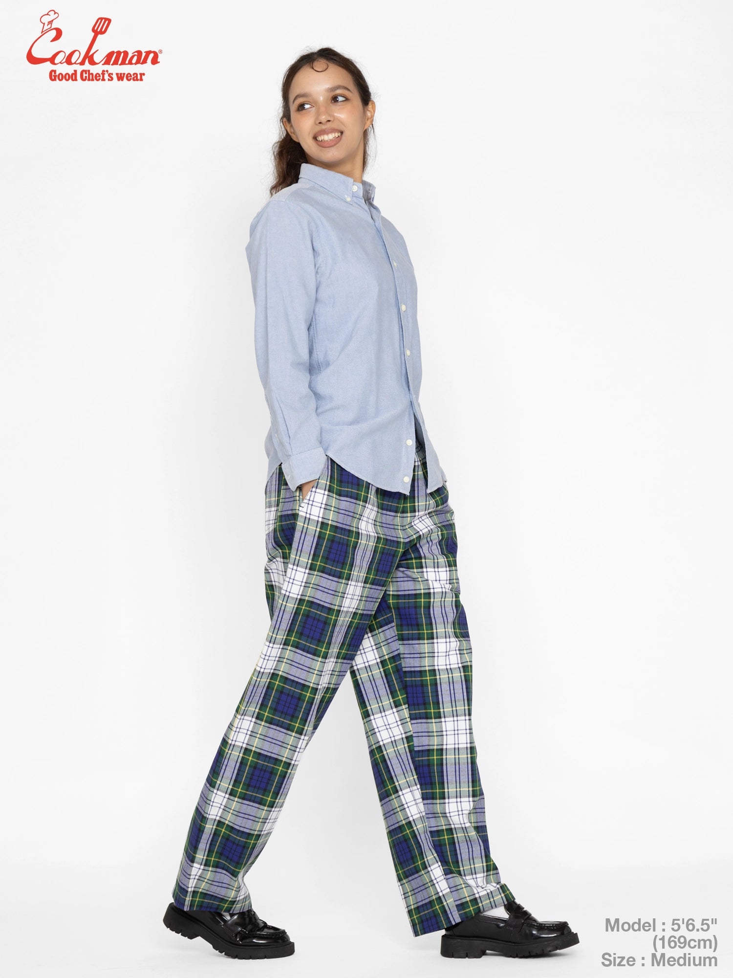 Chef Pants High-Wide - Dress Gordon Check