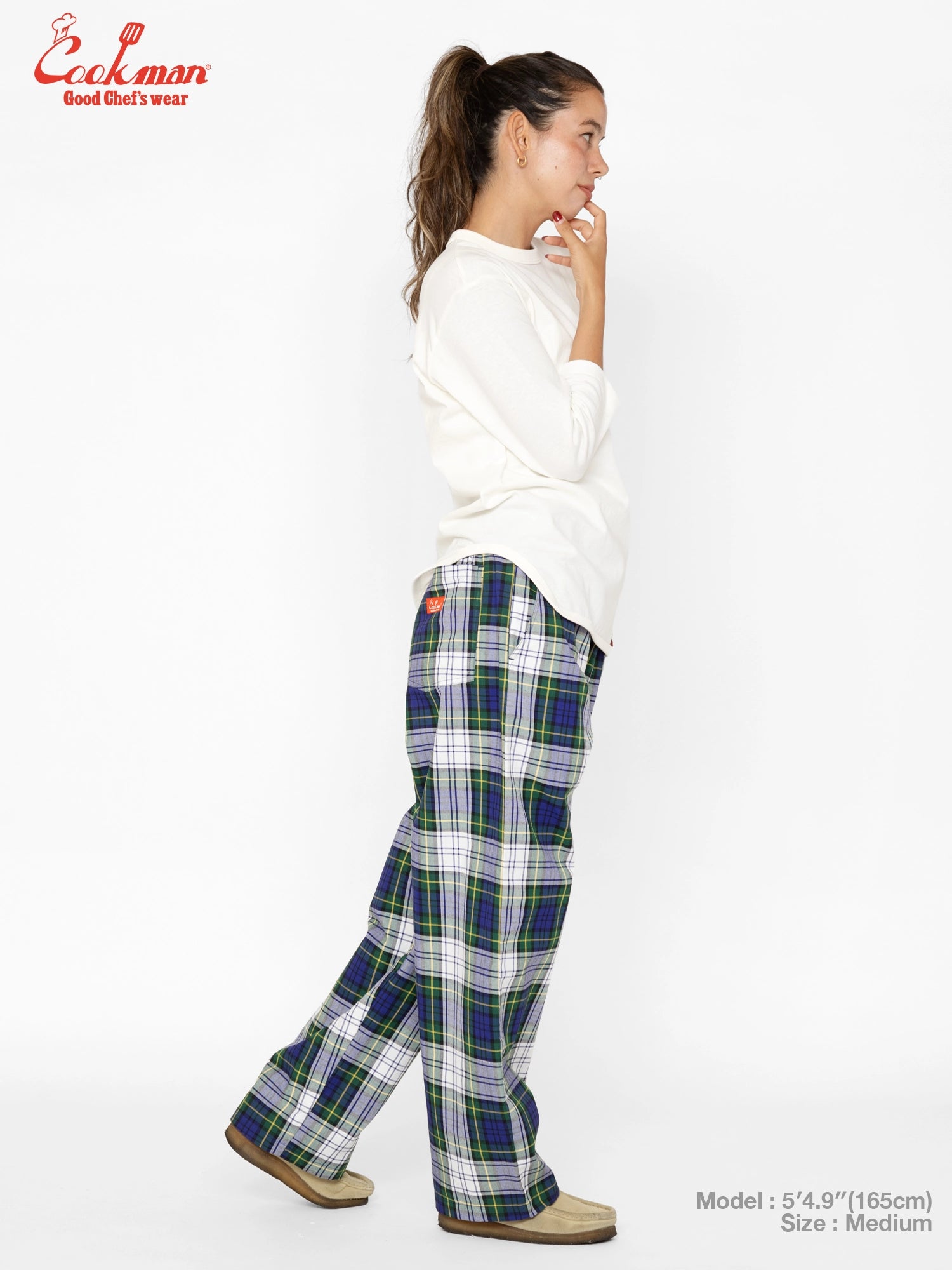 Chef Pants High-Wide - Dress Gordon Check