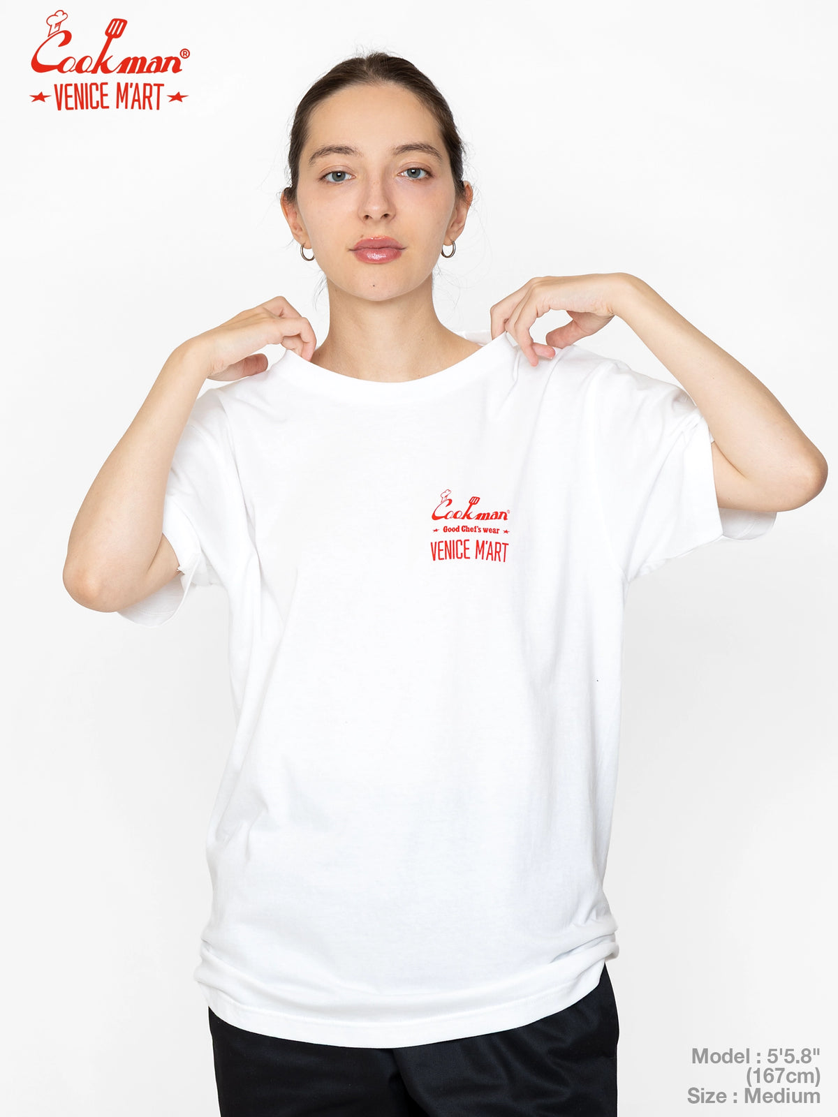 Tees - VENICE M'Art Chefs : White