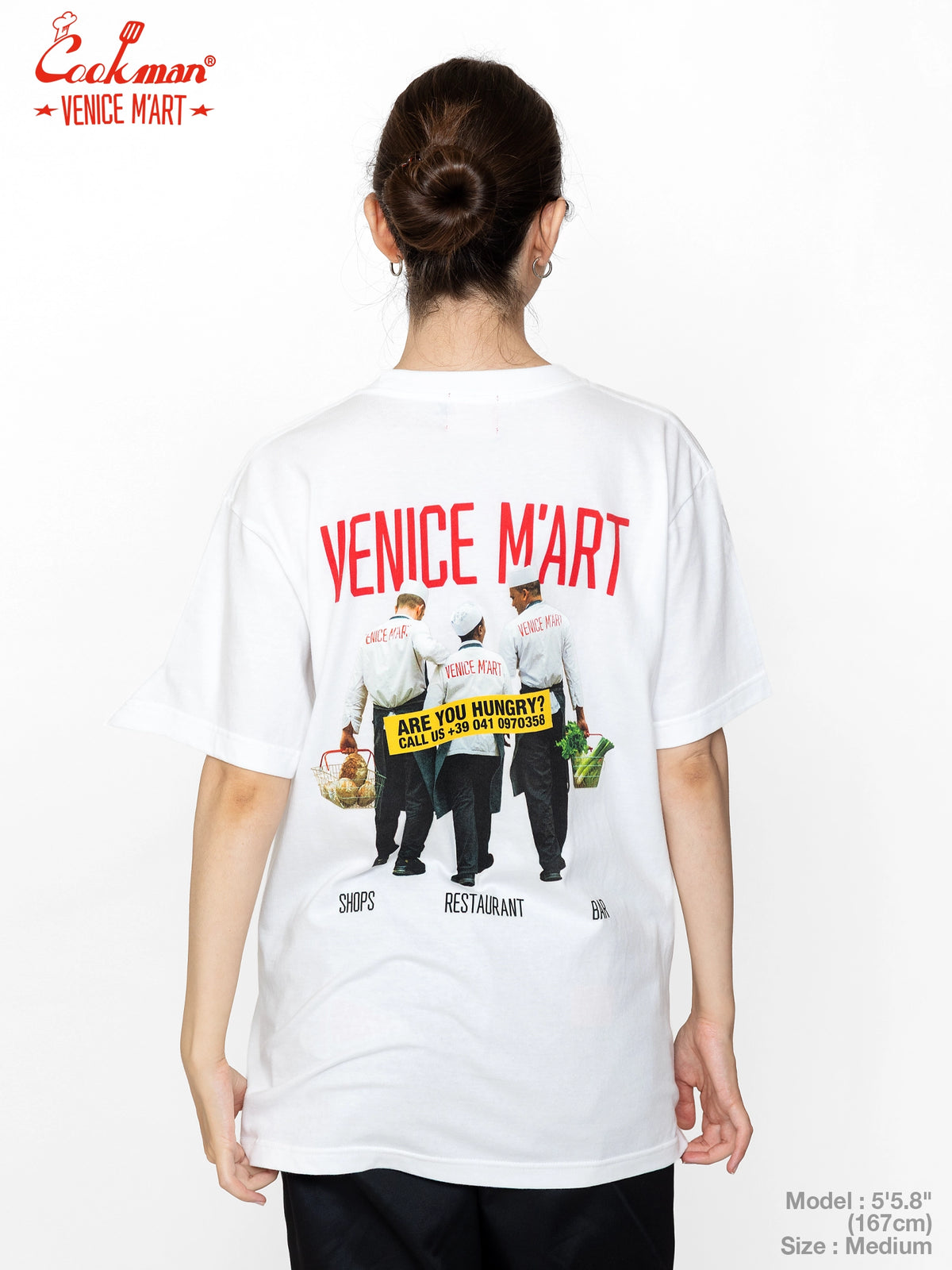 Tees - VENICE M'Art Chefs : White