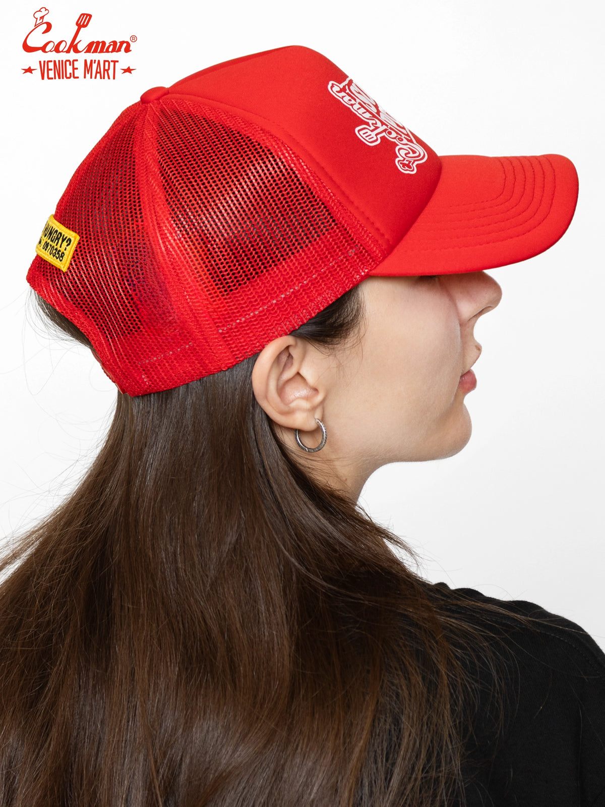 Cap - VENICE M'Art Trucker : Red