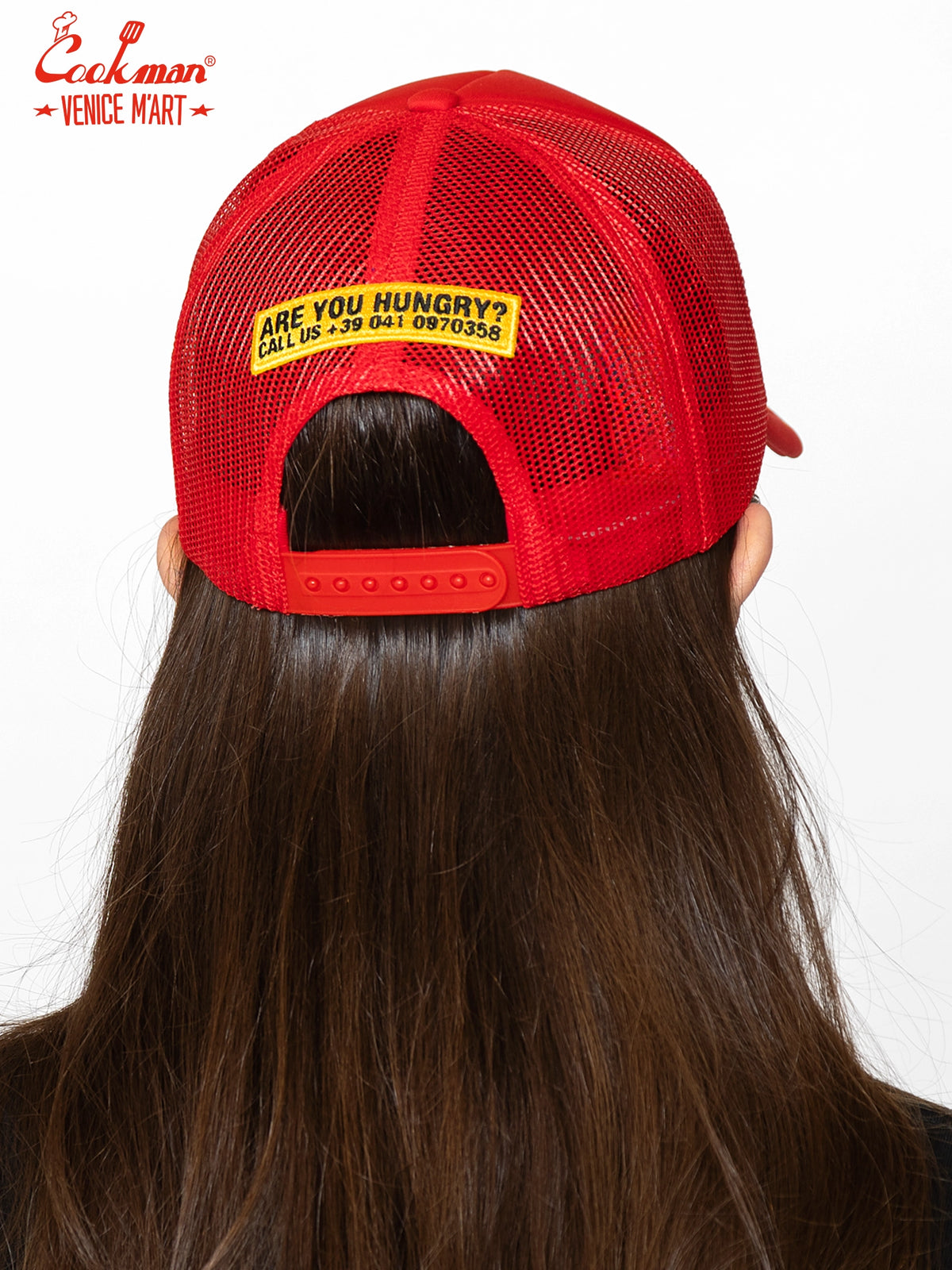 Cap - VENICE M'Art Trucker : Red