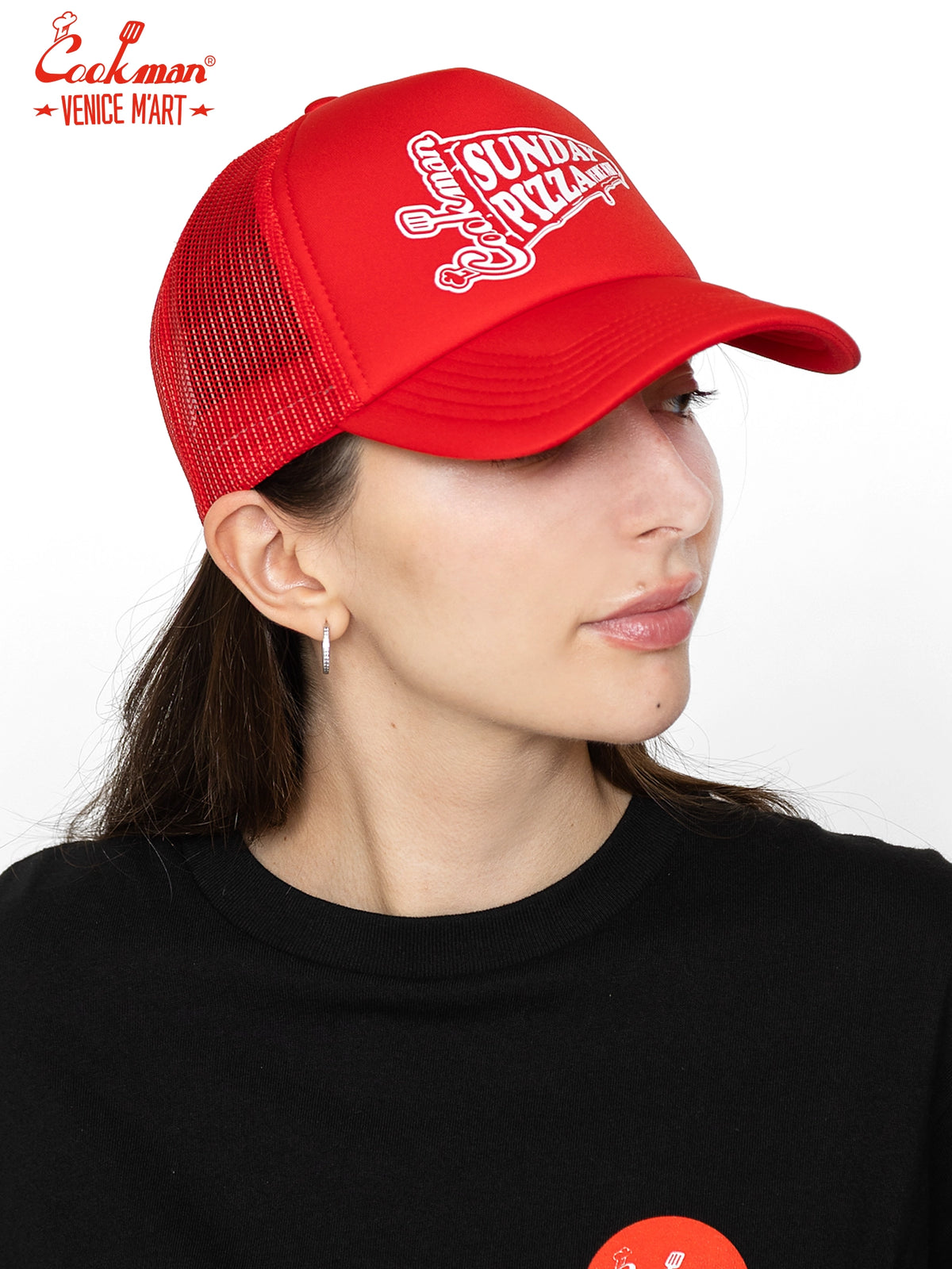 Cap - VENICE M'Art Trucker : Red