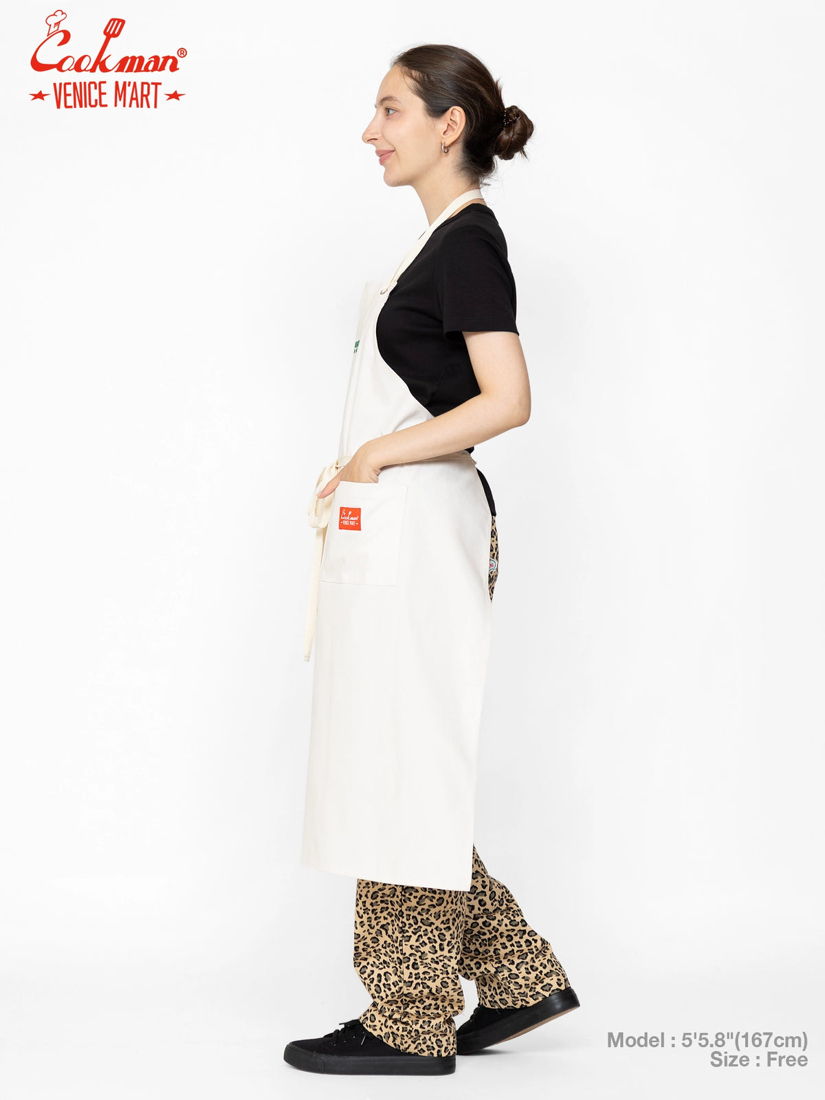 Long Apron - VENICE M'Art : Cream