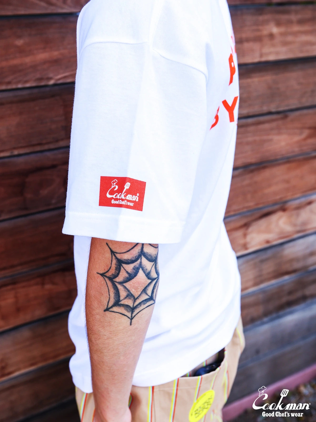 Tees - BjornQorn Popped by The Sun : White