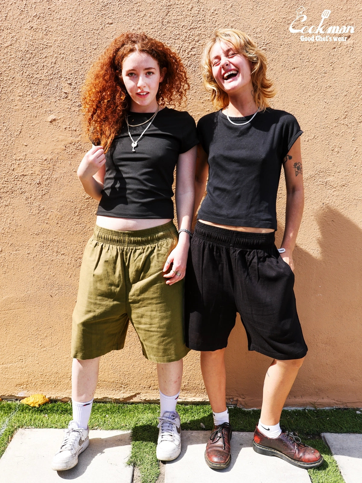 Chef Short Pants - Linen : Black