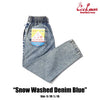 Cookman Chef Pants - Snow Washed Denim : Blue