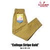 Cookman Chef Pants - College Stripe Gold