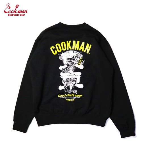 Cookman Sweat shirts - Tokyo Dragon : Black – Cookman USA