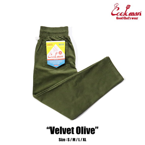 Cookman Chef Pants - Velvet : Olive – Cookman USA