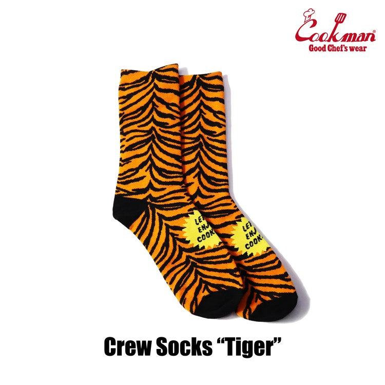 Cookman Crew Socks - Tiger