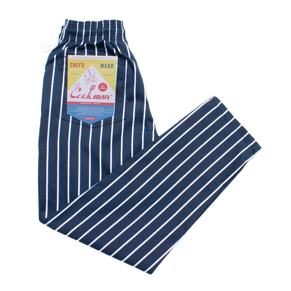 Cookman Chef Pants - Stripe : NAVY