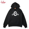 Cookman Pullover Hoodie - Flock Arch : Black