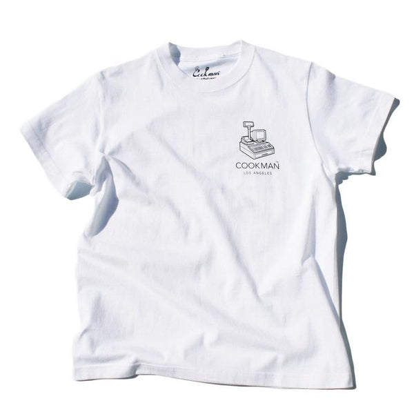 Cookman T-shirts - Cashier : White