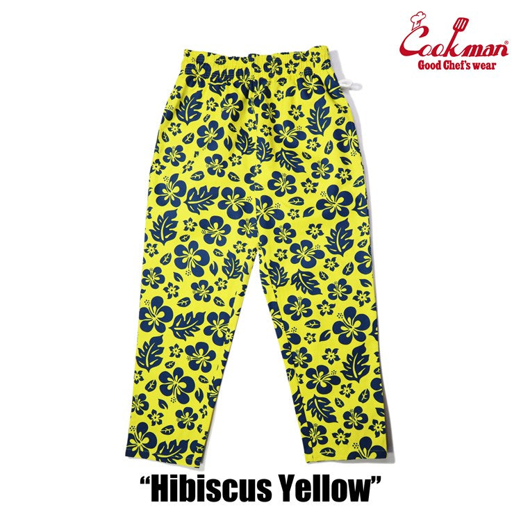 Cookman Chef Pants - Hibiscus : Yellow