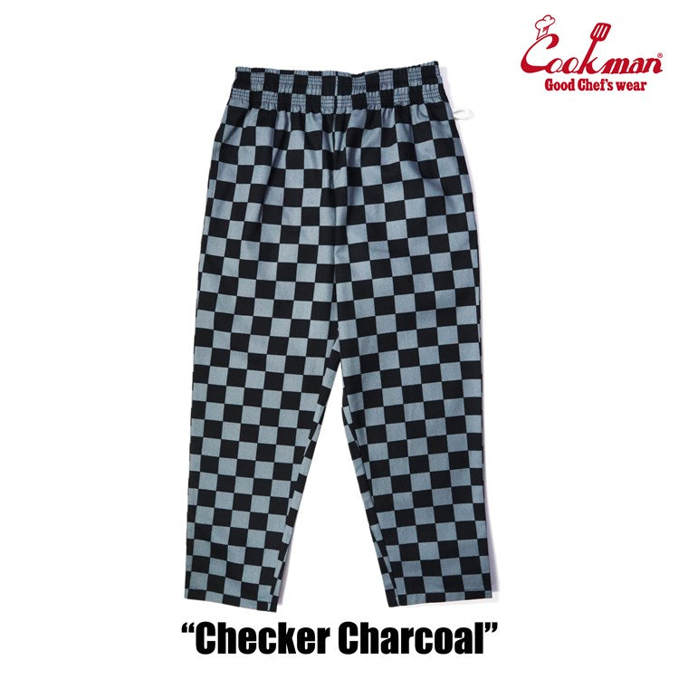 Cookman Chef Pants - Checker : Charcoal