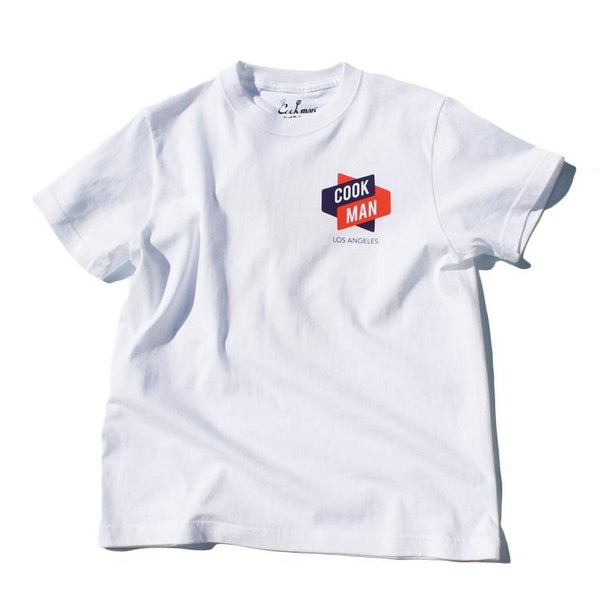 Cookman T-shirts - BURGER : White
