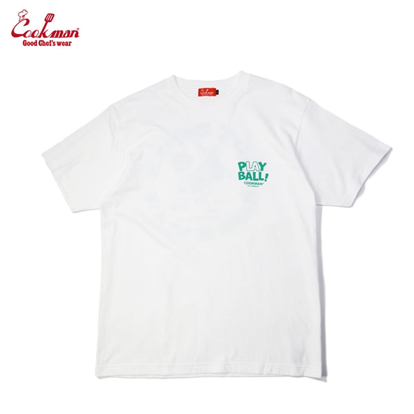 Cookman T-shirts - Hot Dog Hitter : White