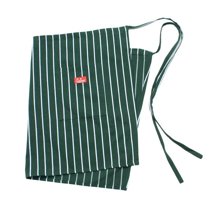 Cookman Waist Apron - Stripe : Dark Green