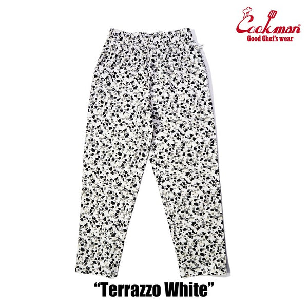 Cookman Chef Pants - Terrazzo : White