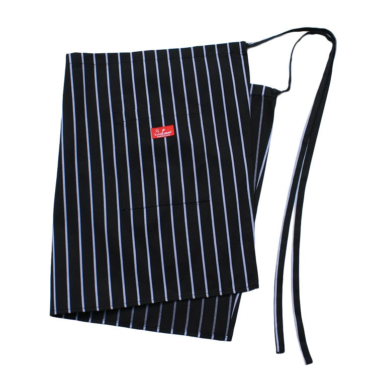 Cookman Waist Apron - Stripe : Black