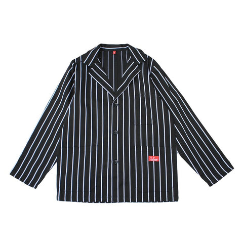 Cookman Lab Jacket - Stripe : Black