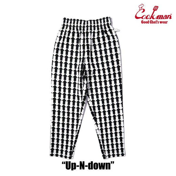 Cookman Chef Pants - Up-N-down : White