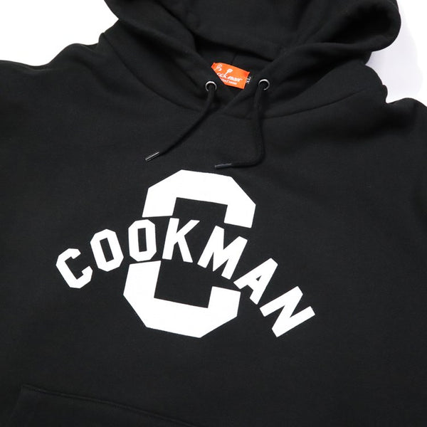 Cookman Pullover Hoodie - Flock Arch : Black