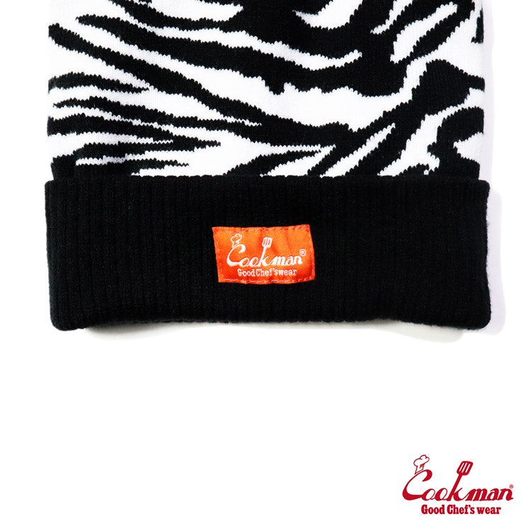 Cookman Beanie - Zebra