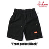 Cookman Chef Short Pants - Front pocket : Black