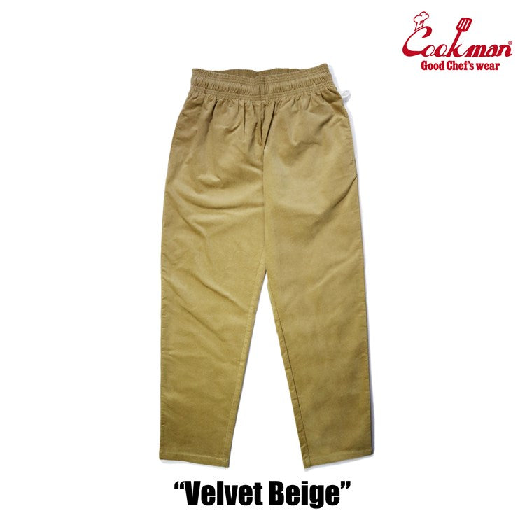 Cookman Chef Pants - Velvet : Beige