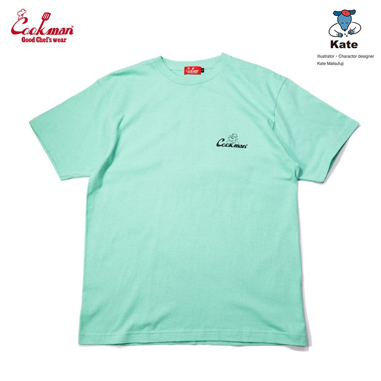 Cookman Tees -Kate Tasty Logo : Light Green