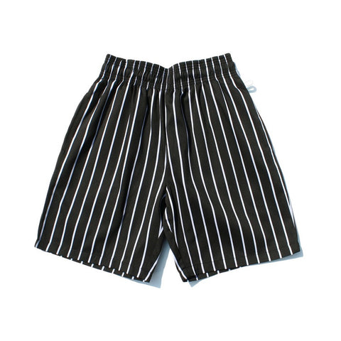 Cookman Chef Short Pants - Stripe : Black