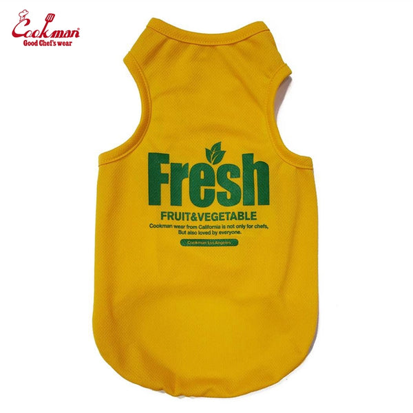 Cookman Dog T-shirts - Fresh : Yellow
