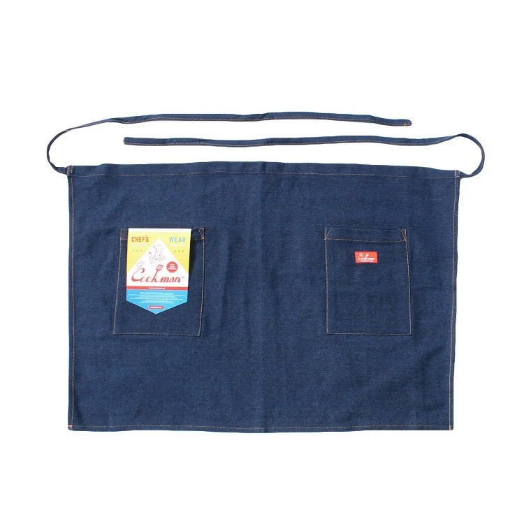 Cookman Waist Apron - Denim : Navy