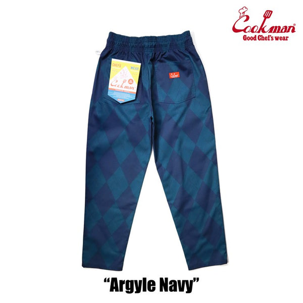 Cookman Chef Pants - Argyle Navy