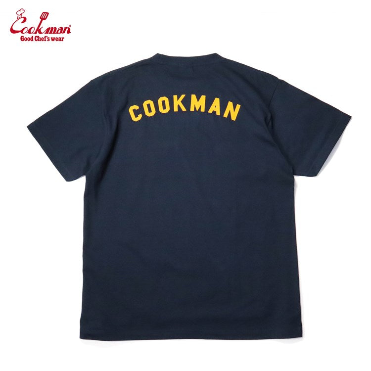 Cookman Tees - Flock Team Logo : Navy