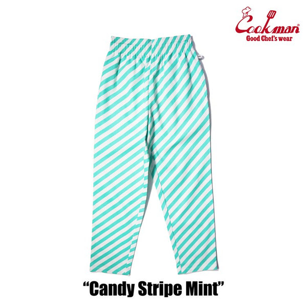 Cookman Chef Pants - Candy Stripe : Mint