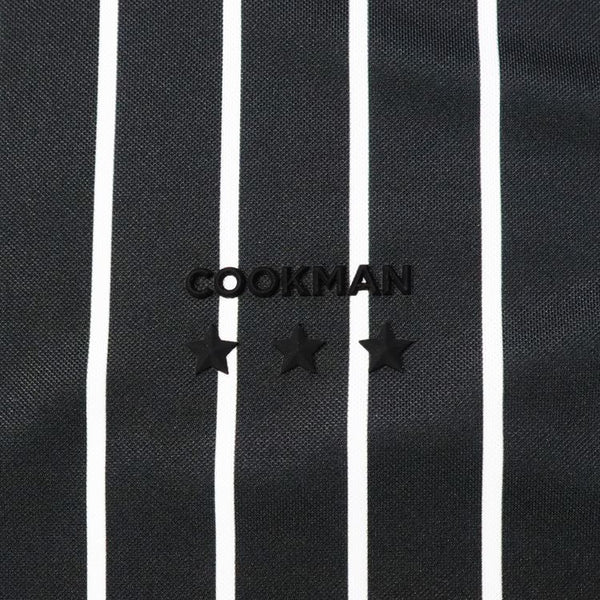 Cookman Polo Shirts - Stripe : Black